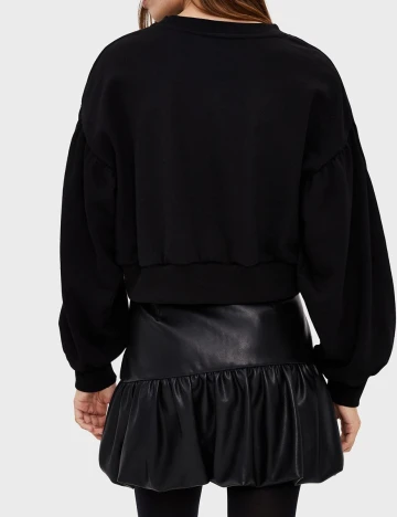 Bluza Bershka, negru