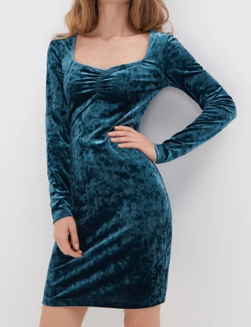 Rochie scurta Sinsay, albastru Albastru