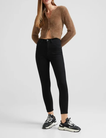 Blugi Bershka, negru