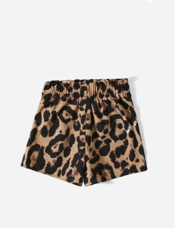 Pantaloni scurti Shein Kids, animal print