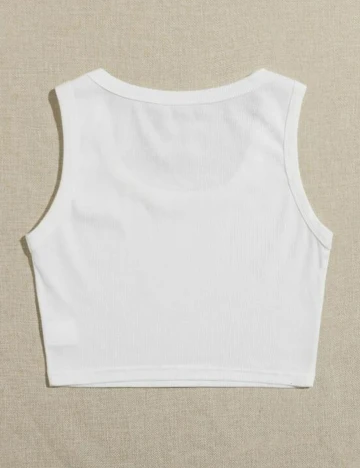Top SHEIN, alb