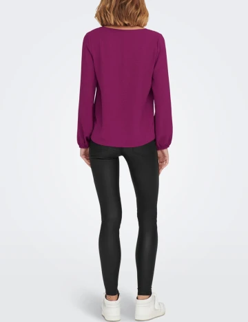Bluza Jacqueline de Yong, pruna