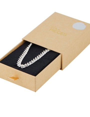 
						Colier Pieces, argintiu, ONE SIZE