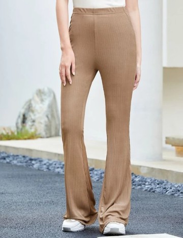 Pantaloni SHEIN, maro