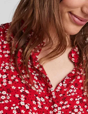 Rochie Pieces, rosu