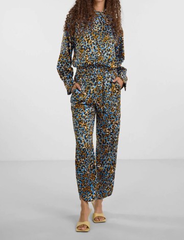 Pantaloni Y.A.S, animal print