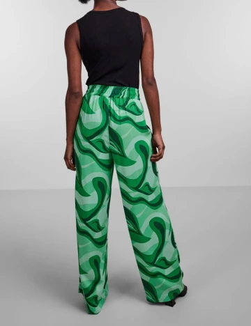 Pantaloni Y.A.S, verde Verde