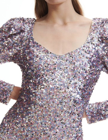 Rochie scurta Reserved, mov