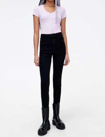 Blugi CROPP, negru