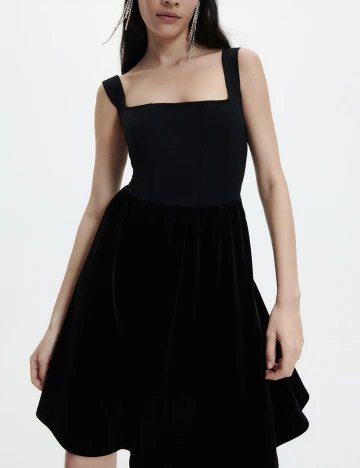 Rochie scurta Reserved, negru Negru