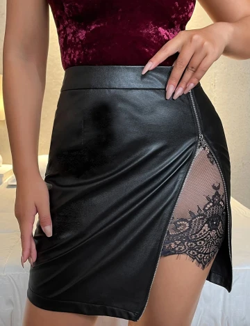 Fusta SHEIN, negru