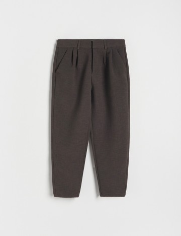 Pantaloni Reserved, gri inchis
