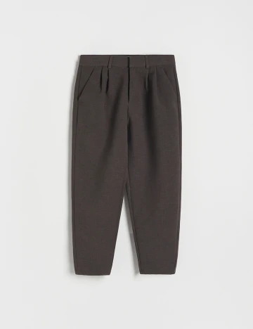 Pantaloni Reserved, gri inchis