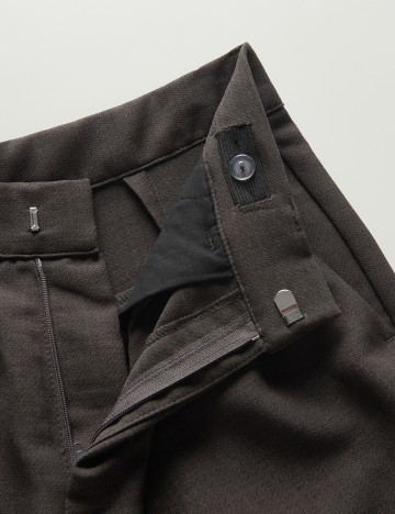 Pantaloni Reserved, gri inchis