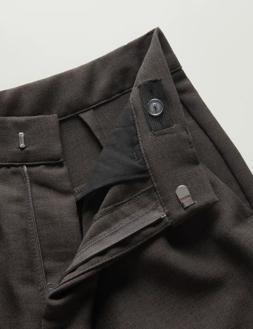 Pantaloni Reserved, gri inchis