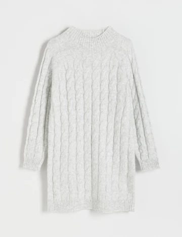 Rochie scurta Reserved, gri Gri