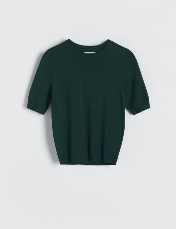 Bluza Reserved, verde inchis