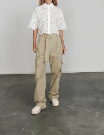 Pantaloni Reserved, bej