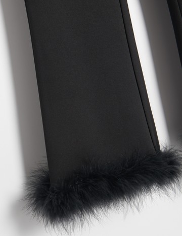 Pantaloni Reserved, negru