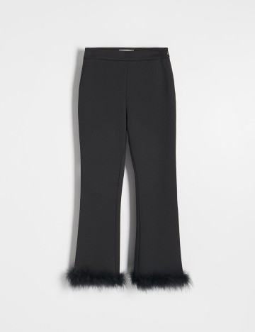 Pantaloni Reserved, negru