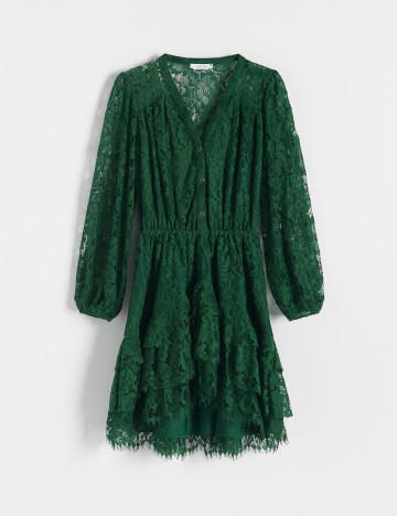 Rochie scurta Reserved, verde