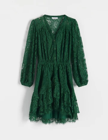 Rochie scurta Reserved, verde