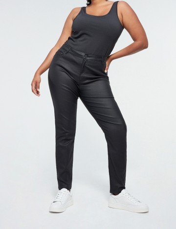 Pantaloni Reserved Plus Size, negru