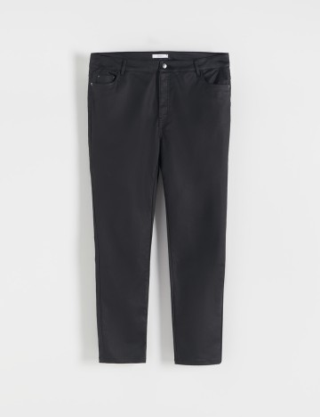 Pantaloni Reserved Plus Size, negru