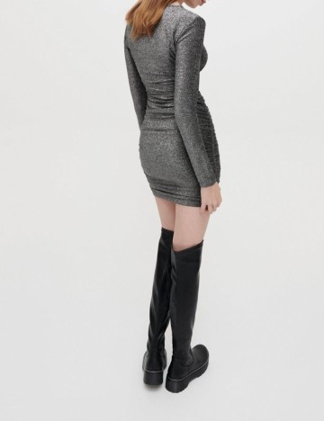 Rochie scurta House Brand, gri