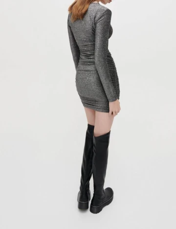 Rochie scurta House Brand, gri Gri