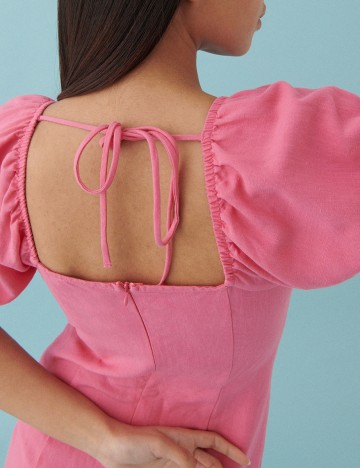 Rochie scurta Reserved, roz