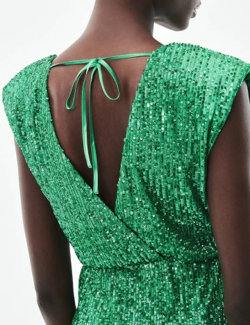 Rochie scurta Reserved, verde