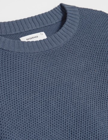 Pulover Reserved, bleumarin