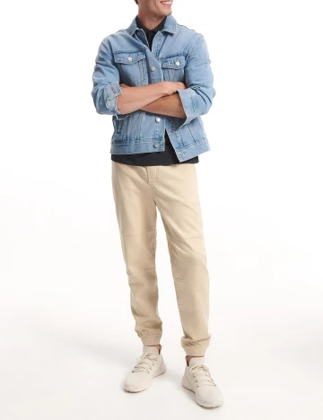 Pantaloni Reserved, crem Crem