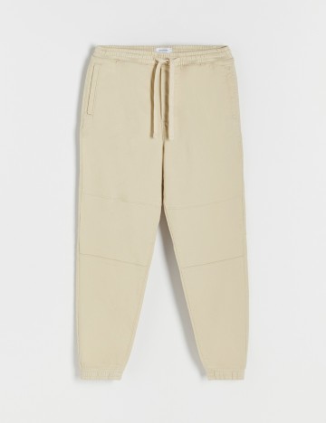 Pantaloni Reserved, crem