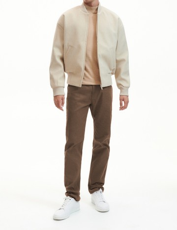Pantaloni Reserved, maro, 30
