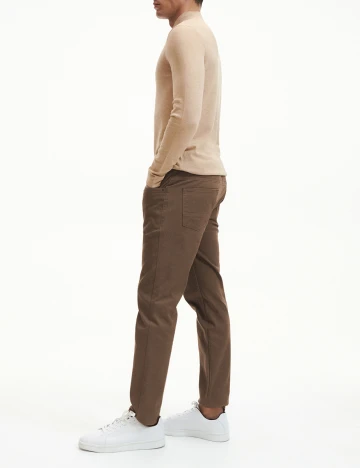 Pantaloni Reserved, maro