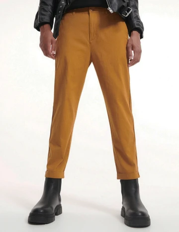 Pantaloni Reserved, mustar Portocaliu