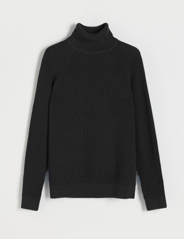 Bluza Reserved, negru, L