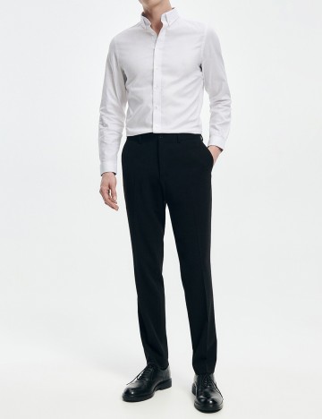 Pantaloni Reserved, negru, 56