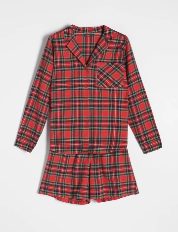 Pijama Reserved, rosu Rosu