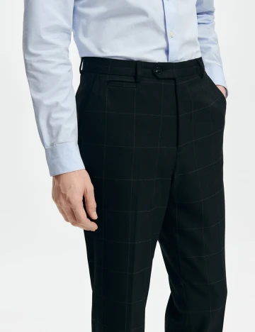 Pantaloni Reserved, negru