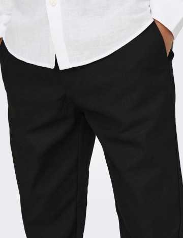 Pantaloni Only, negru