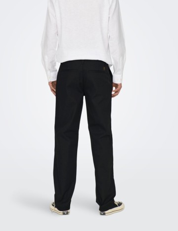 Pantaloni Only, negru