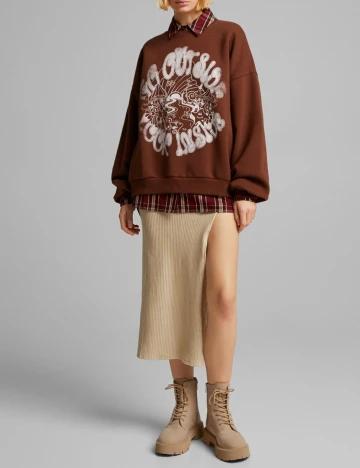 Bluza Bershka, maro