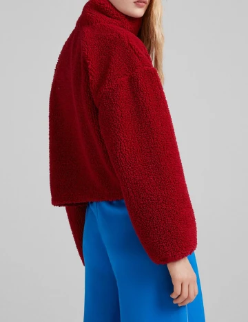 Bluza Bershka, rosu