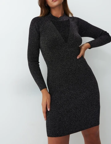 Rochie scurta Mohito, negru Negru