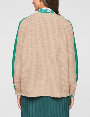 Pulover s.Oliver, crem