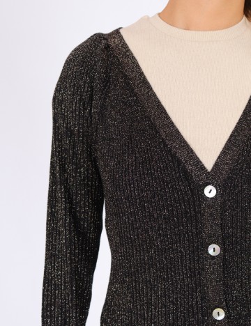 Cardigan Vila, negru