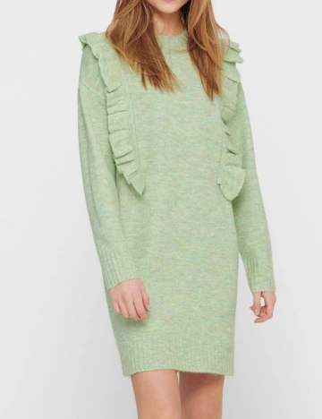 Rochie scurta Jacqueline de Yong, verde Verde